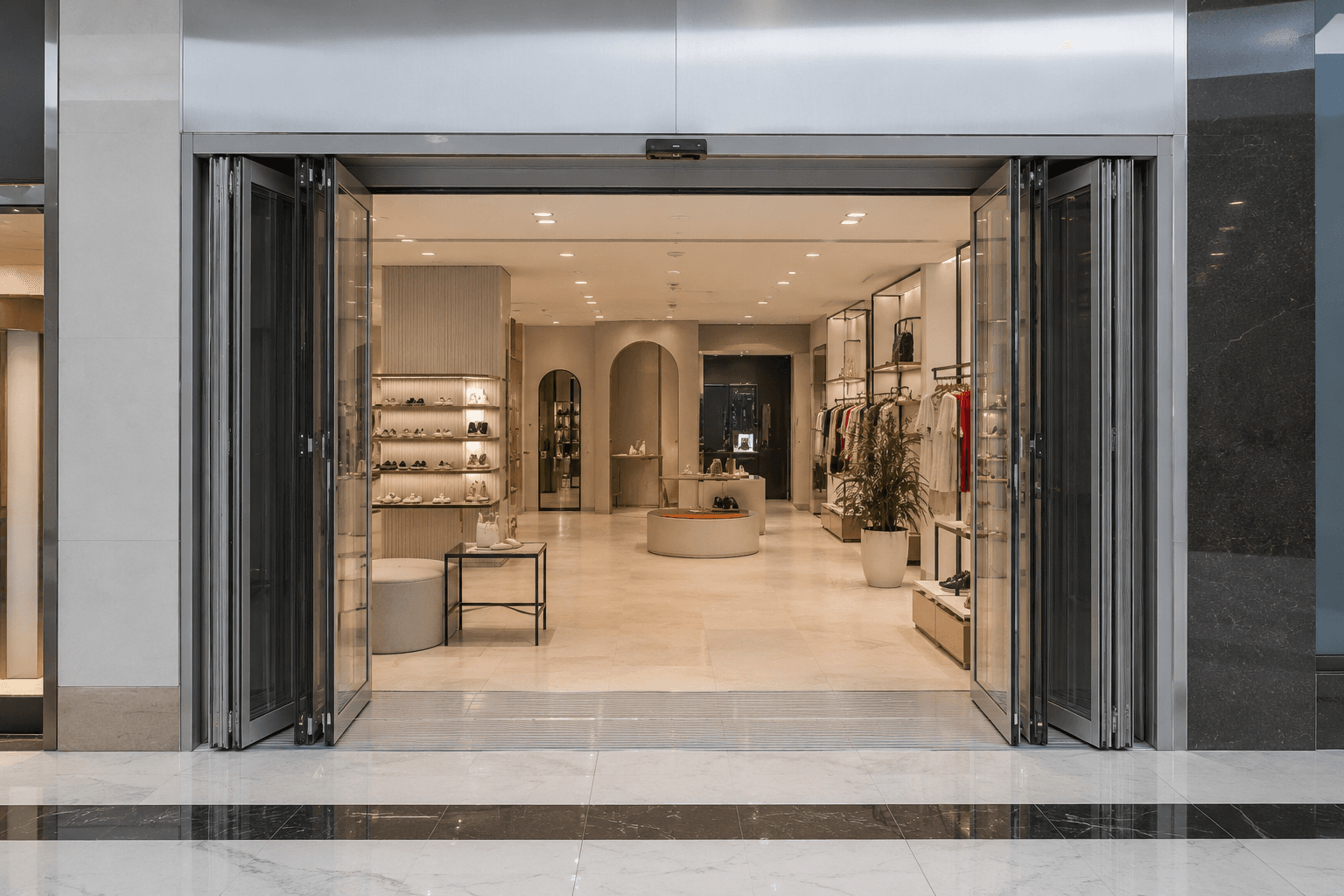 Automatic Bi-Fold Door Singapore